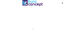 Tablet Screenshot of buroconcept.fr